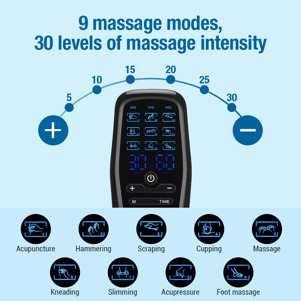 ⚡ Stimulateur Musculaire EMS – Tonification & Récupération | Certifié CE