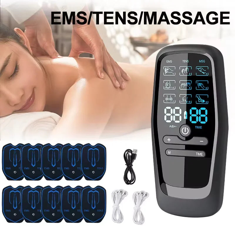 ⚡ Stimulateur Musculaire EMS – Tonification & Récupération | Certifié CE
