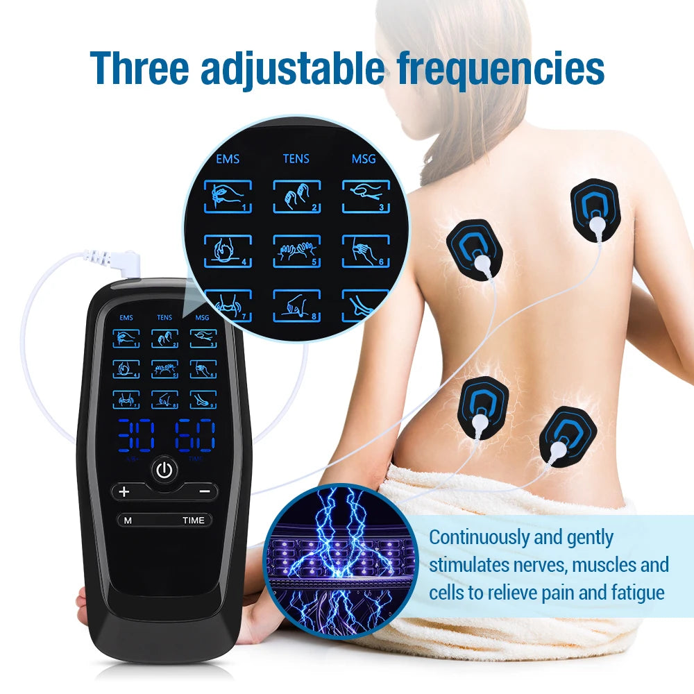 ⚡ Stimulateur Musculaire EMS – Tonification & Récupération | Certifié CE