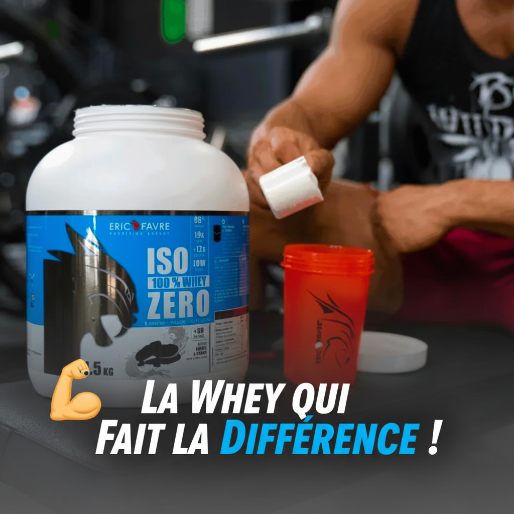 💪 ISO Whey Zero Eric Favre – 83% Protéines | Prise de Masse & Récupération